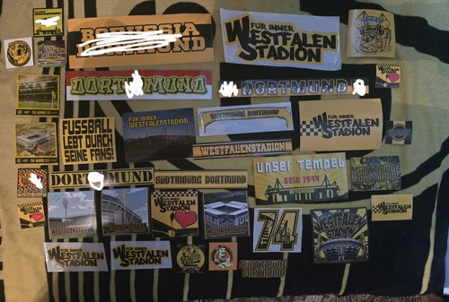 Borussia dortmund aufkleber - borussia,