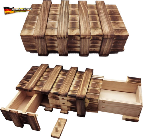 Puzzlebox holz geschenkbox - holz,