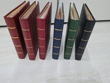 6 Kabe - Numis Alben  mit insgesamt 30 Einlagen  !!!