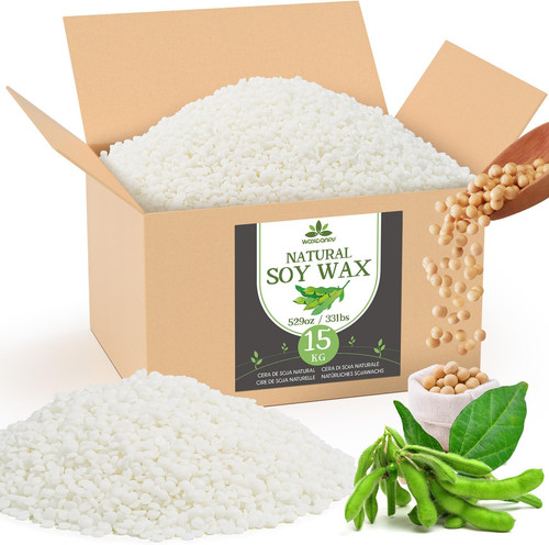 Sojawachs für kerzen 15kg - sojawachs,