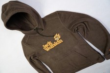Jack Wolfskin Pullover Fleece Sweatshirt Sweater Teddy Kapuze Damen Braun WMS M