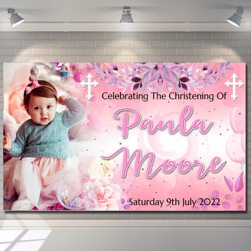 Personalisierte banner taufe - personalisierte,