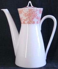 Kaffeekanne Rosenthal Form 2000 Idyll rot