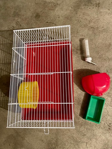 Hamsterkäfig mit zubehör - hamsterkäfig,