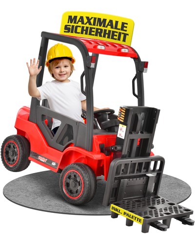 Kinder elektro gabelstapler - kinder,