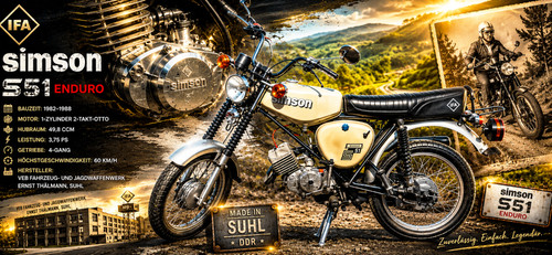 Simson enduro tasse - simson, s