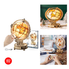3D Holz Puzzle Luminous Globe