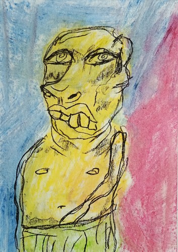 Art portrait painting modern - portrait,