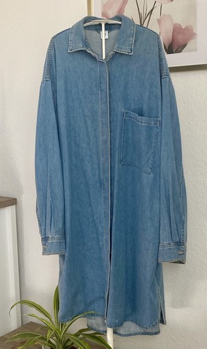 Oversize jeansmantel - oversize,