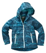 Outburst Jungen Funktionsjacke Jacke Netzfutter Sommer marine bedruckt