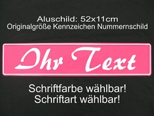 Kennzeichen Nummernschild