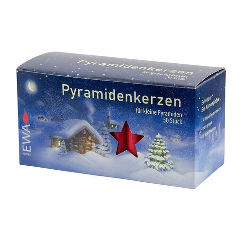 Stück pyramidenkerzen - stück,