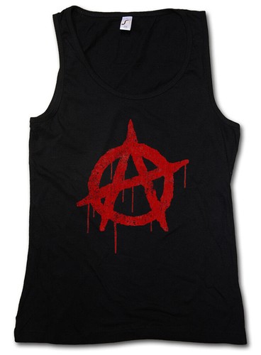 Anarchy logo damen tank - damen,