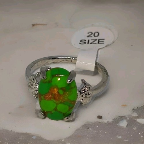 Damen ring naturstein silber - damen,