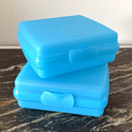 Tupperware brotbox türkis - 2x,