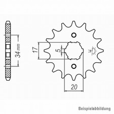 Ritzel vorne 16 Zähne Kymco