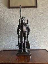 Vintage Kaminbesteck "Ritter"