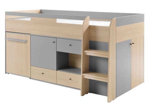 Hochbett mit schreibtisch - hochbett,