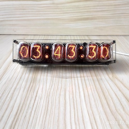 In12 nixie tube clock - in12,