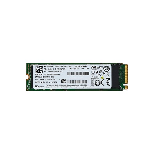 512gb hynix pc711 nvme - sk,