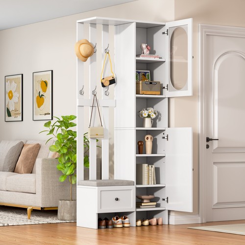 Holz flurgarderobe - holz,
