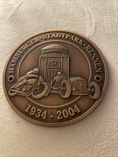 Medaille Hamburger Stadtpark Rennen 1934-2004