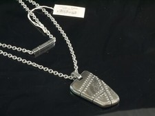 Diesel Kette Edelstahl Metall mit Anhaenger Diesel