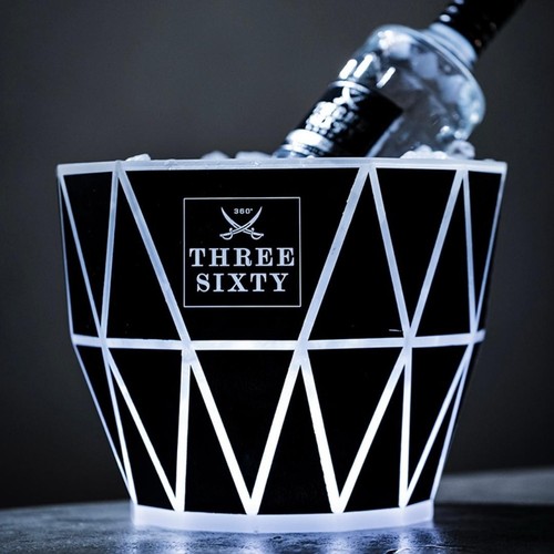 Three sixty vodka - three,