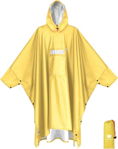 Regenponcho wasserdicht mit