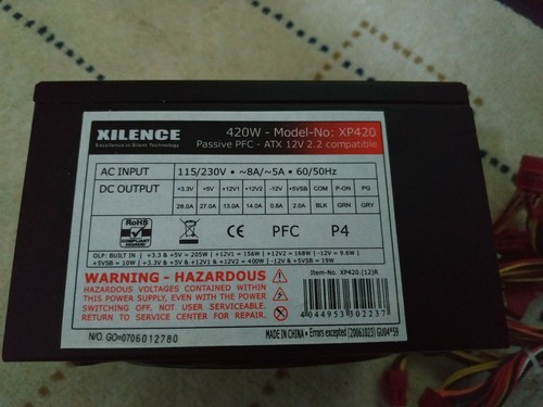 Xilence 420 watt atx - watt, pc