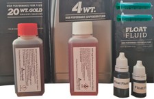Öle für FOX Gabeln (20WT Gold, 4WT, Float Fluid)