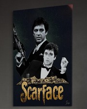 Scarface Leinwand Bild Al