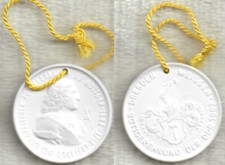 Porcelain Medal Dresden