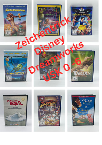 Dvd sammlung auswahl - auswahl, disney