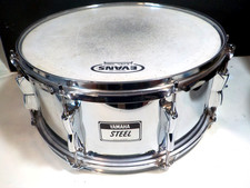 YAMAHA Steel Snare Drum chrome
