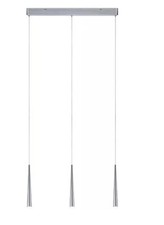 Paulmann LED Pendel Lampe Leuchte GUTTA Metall Aluminiumfarben 67x3,6x3,3cm