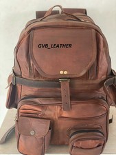 Leder Rucksack Tasche Backpack