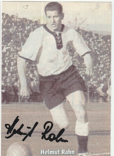 Helmut rahn autogrammkarte der - helmut,