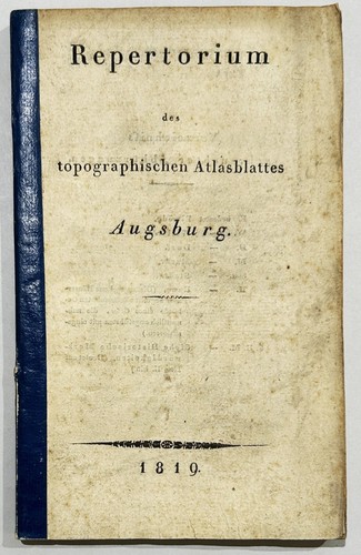 Augsburg atlas karte - augsburg,