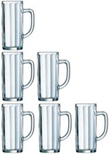 Bierseidel Minden 0,25L geeicht  - 6 Stück Bierkrug Bierhumpen