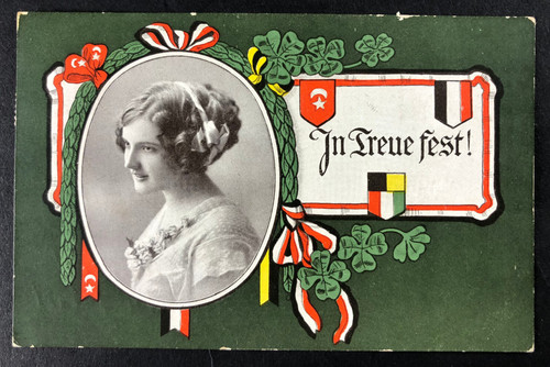 Patriotische feldpostkarte - ak,