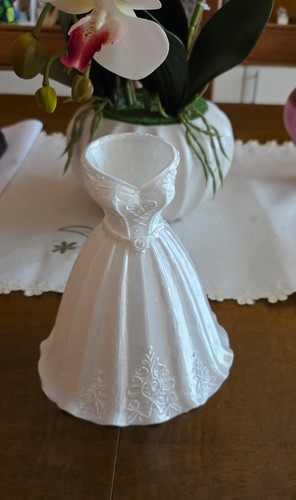 Brautkleid blumenvase - brautkleid,,