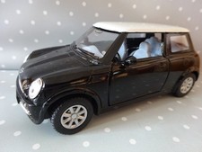 Mini Cooper schwarz Modelauto ca.12cm *NEU* mit Rückzugmotor
