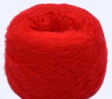 Mohair Wolle Rot