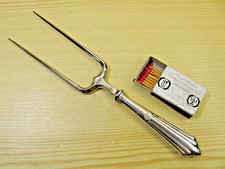 spez. Geflügel Tranchiergabel  geschmiedet WMF 900 Fächermuster 90g vers. *0053a