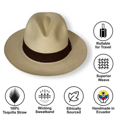 Premium fedora panama - fedora,