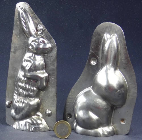 Halbe schokoladenform hase - halbe,