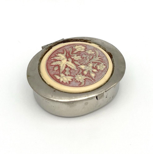 Vintage pillendose antik - vintage,