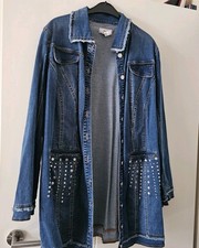 Heine Jeansjacke mit Nieten Gr.44 Nie Getragen