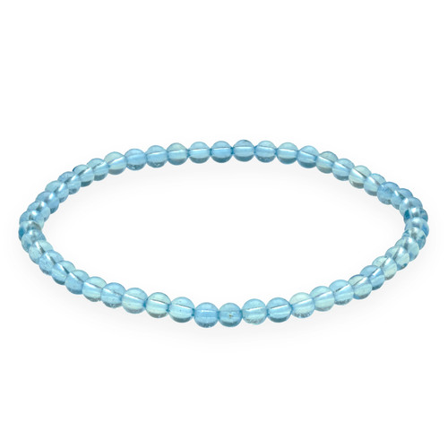 Aquamarin mini kugelarmband - aquamarin, mini-kugelarmband